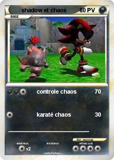 Pokemon shadow et chaos