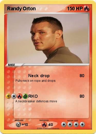 Pokemon Randy Orton