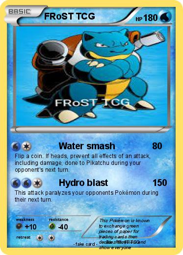 Pokemon FRoST TCG