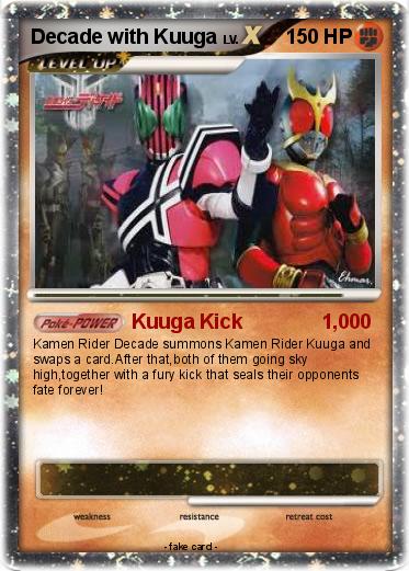 Pokemon Decade with Kuuga