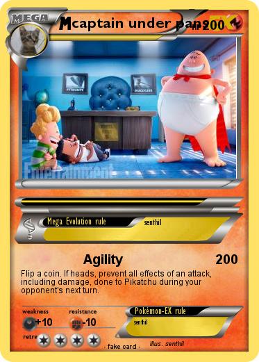 Pokemon captain under pans
