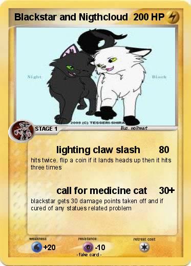 Pokemon Blackstar and Nigthcloud