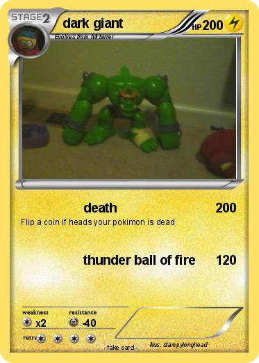 Pokemon dark giant
