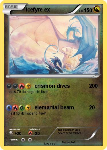 Pokemon icefyre ex