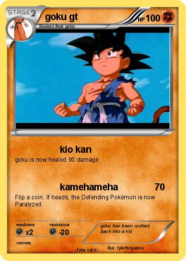 Pokemon goku gt