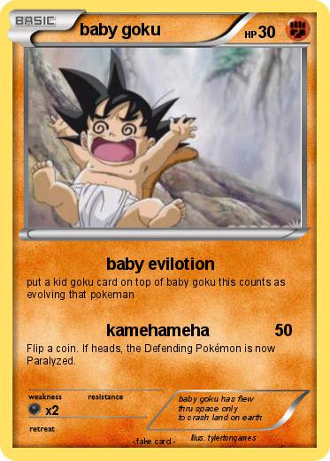 Pokemon baby goku
