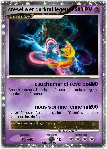 Pokemon creselia et darkrai legende