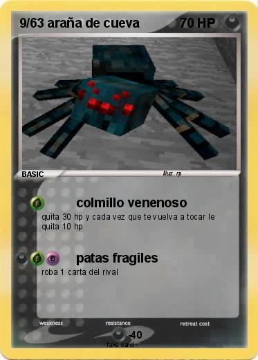 Pokemon 9/63 araña de cueva