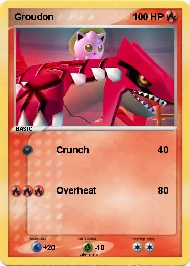 Pokemon Groudon