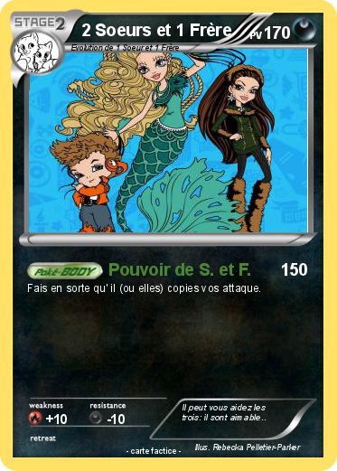 Pokemon 2 Soeurs et 1 Frère