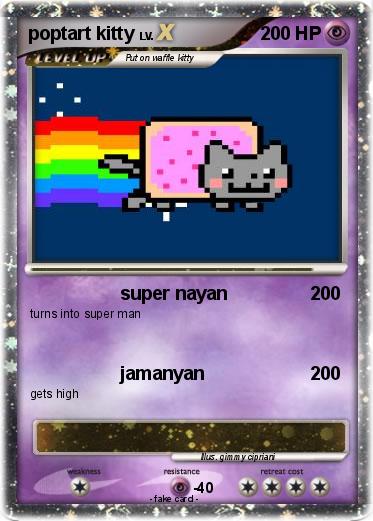 Pokemon poptart kitty