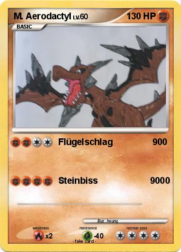 Pokemon M. Aerodactyl