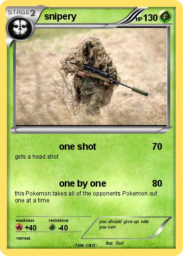 Pokemon snipery