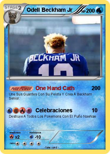 Pokemon Odell Beckham Jr