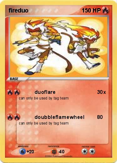 Pokemon fireduo