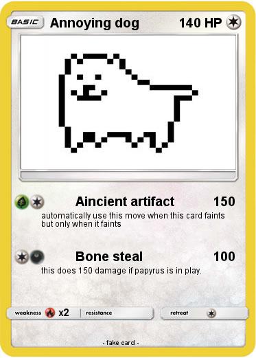 Pokemon Annoying dog
