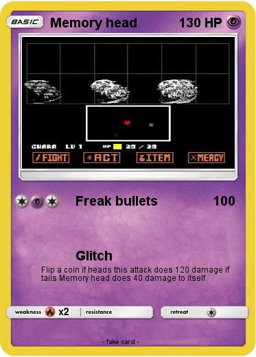 Pokemon Memory head