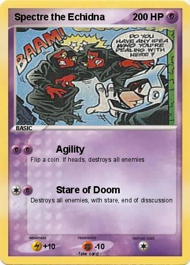 Pokemon Spectre the Echidna