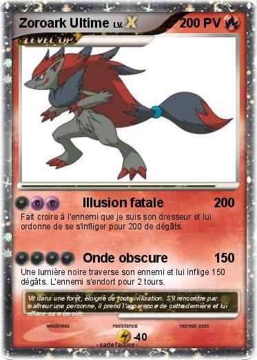 Pokemon Zoroark Ultime