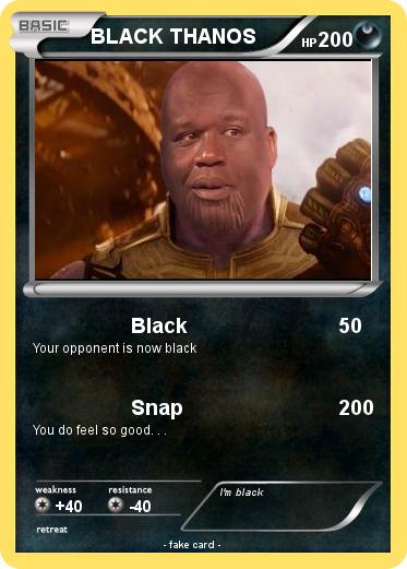 Pokemon BLACK THANOS