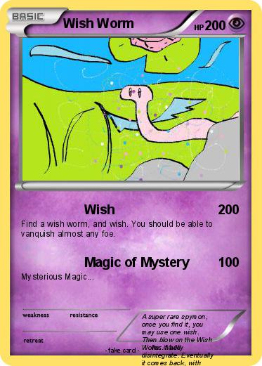 Pokemon Wish Worm