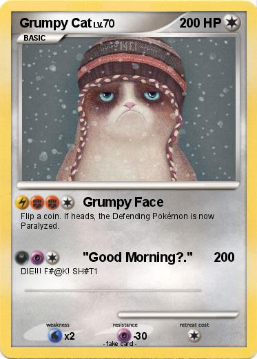 Pokemon Grumpy Cat