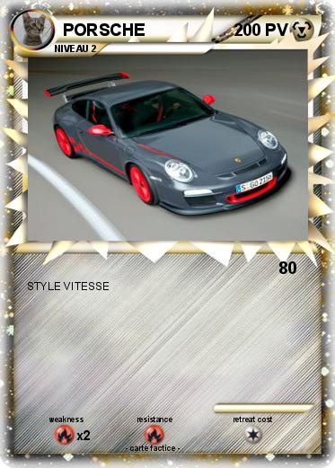 Pokemon PORSCHE