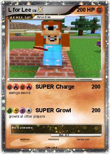 Pokemon L for Lee