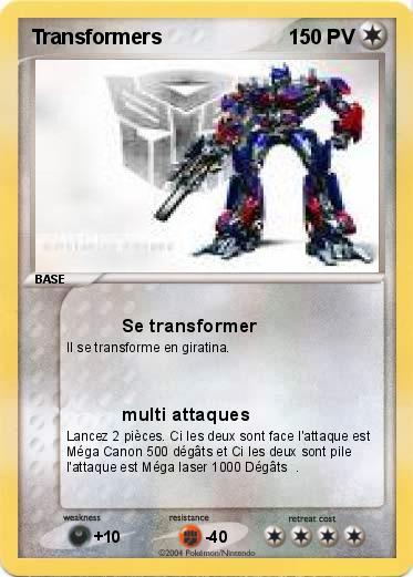 Pokemon Transformers