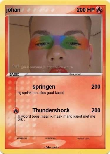 Pokemon johan