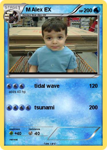 Pokemon M Alex EX