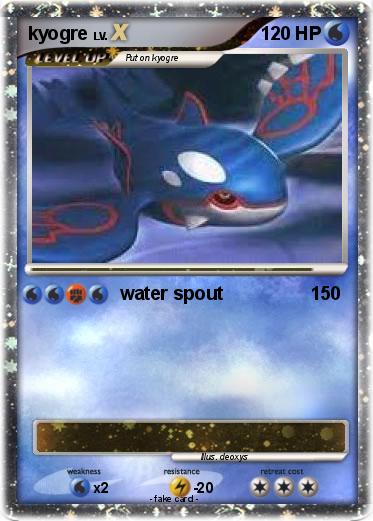 Pokemon kyogre