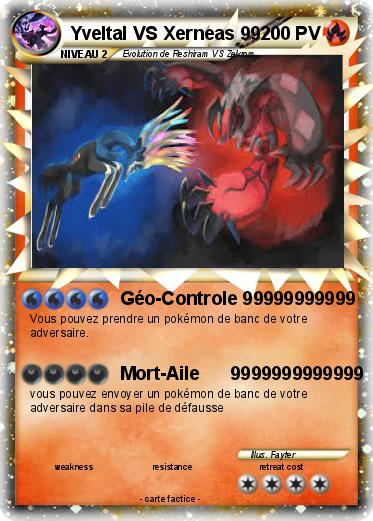 Pokemon Yveltal VS Xerneas 99