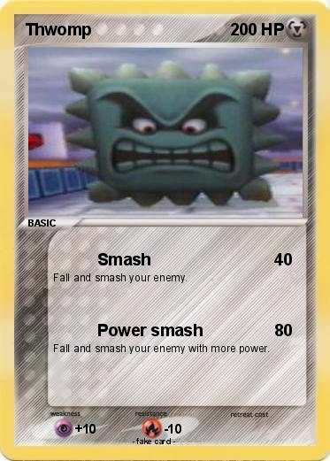 Pokemon Thwomp