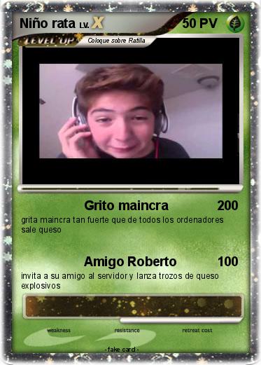 Pokemon Niño rata