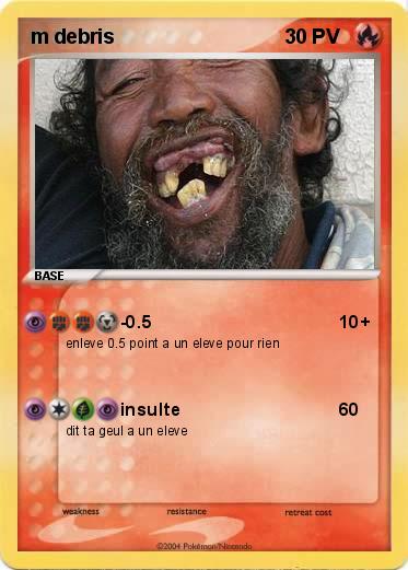 Pokemon m debris