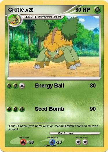 Pokemon Grotle