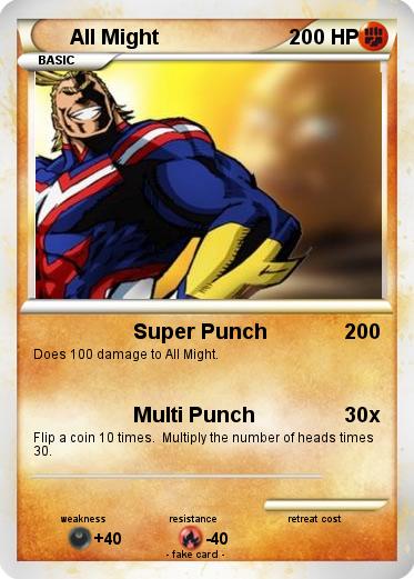 Pokemon All Might