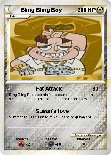 Pokemon Bling Bling Boy