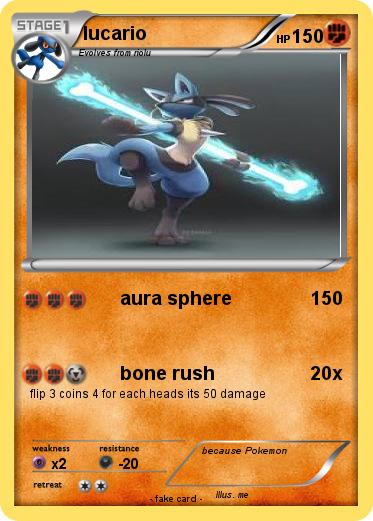 Pokemon lucario
