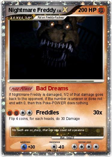 Pokemon Nightmare Freddy