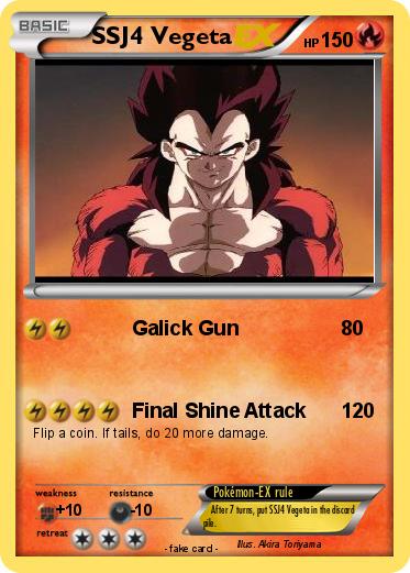 Pokemon SSJ4 Vegeta
