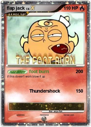 Pokemon flap jack