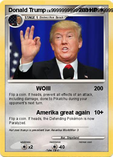 Pokemon Donald Trump