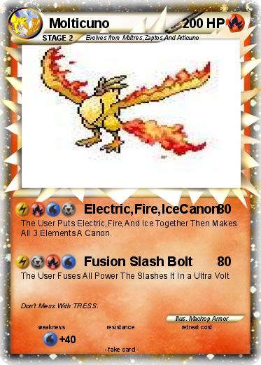 Pokemon Molticuno