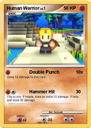 Pokemon Human Warrior