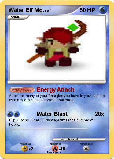 Pokemon Water Elf Mg.