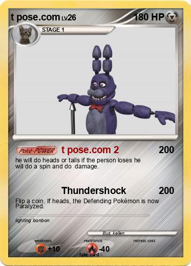 Pokemon t pose.com