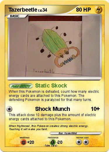 Pokemon Tazerbeetle