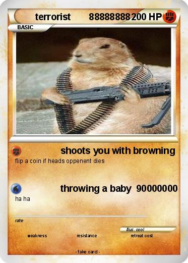 Pokemon terrorist       88888888